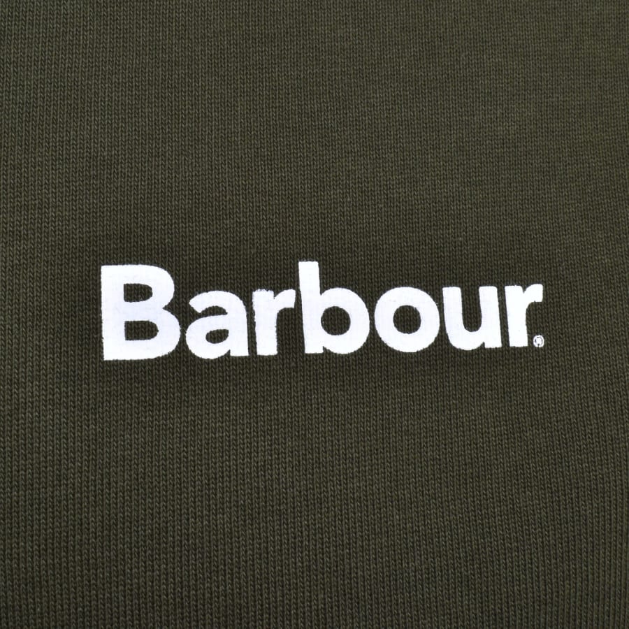Barbour Nicholas Sweatshirt Green | Mainline Menswear United